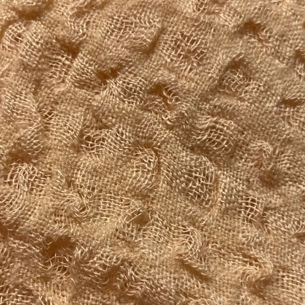 Free People Textured Blanket Peach Scarf